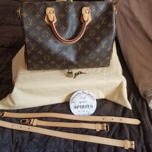 Louis vuitton speedy bandouliere 30 monogram